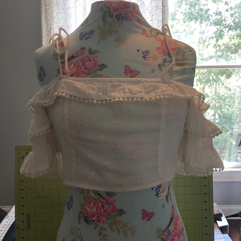 Cute cotton crop top